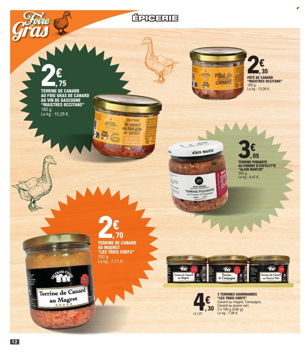 Catalogue E.LECLERC - FOIRE AU GRAS