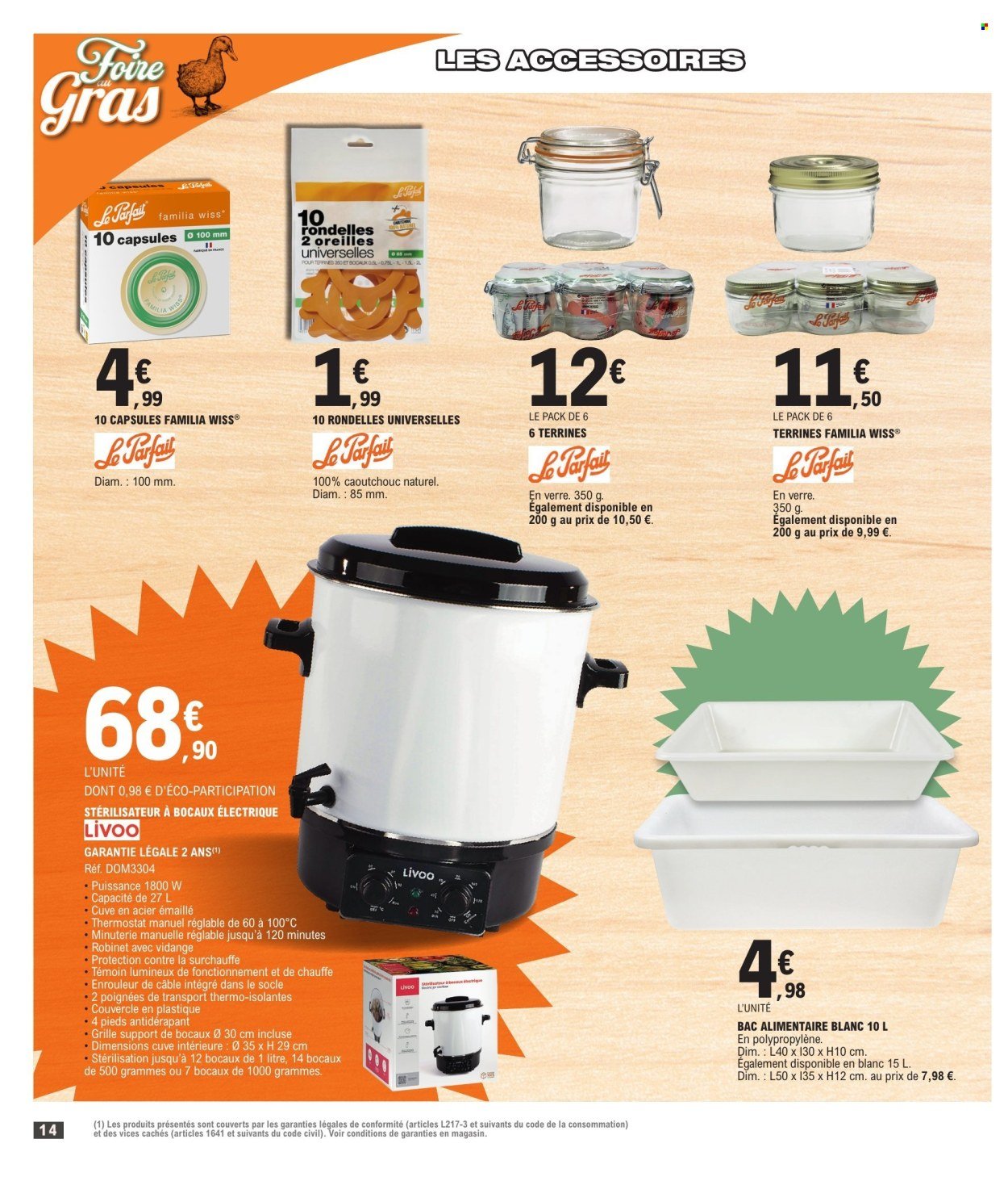 Catalogue E.LECLERC - FOIRE AU GRAS