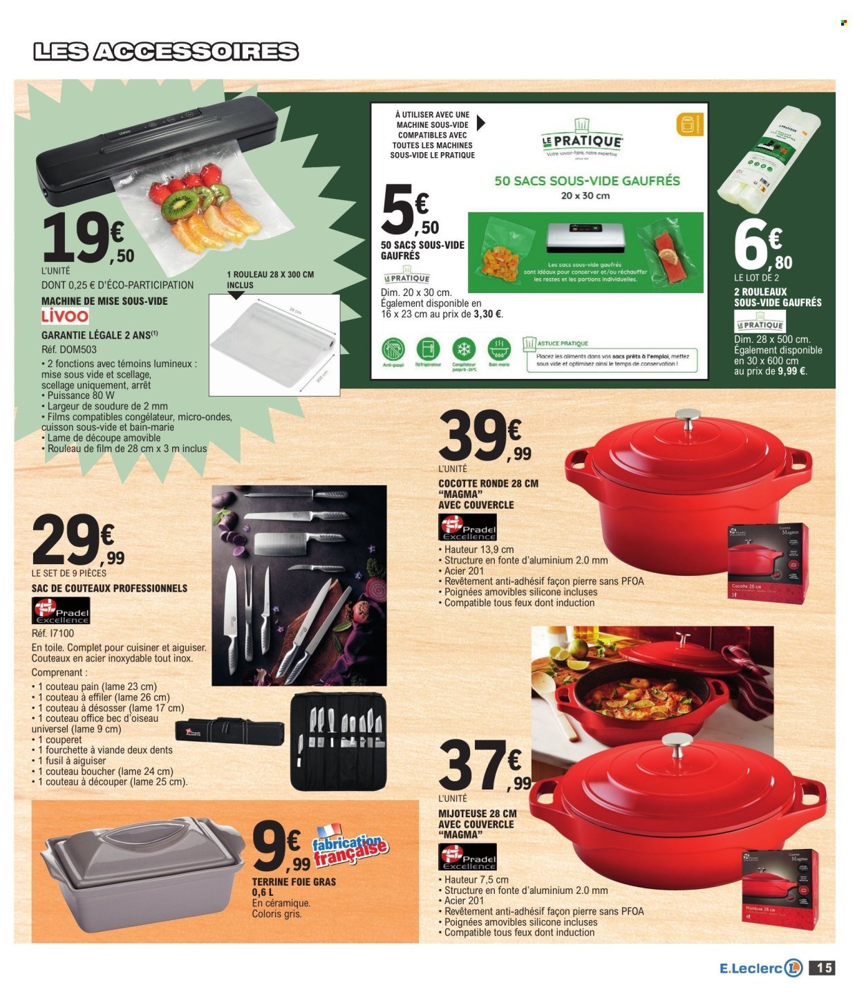 Catalogue E.LECLERC - FOIRE AU GRAS
