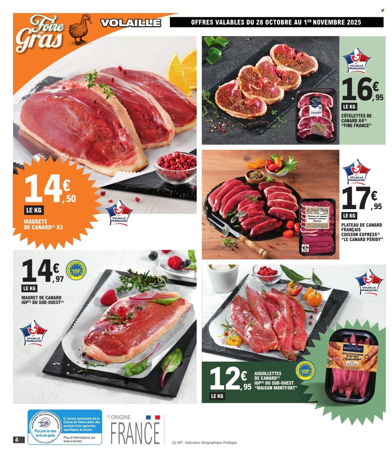 Catalogue E.LECLERC - FOIRE AU GRAS