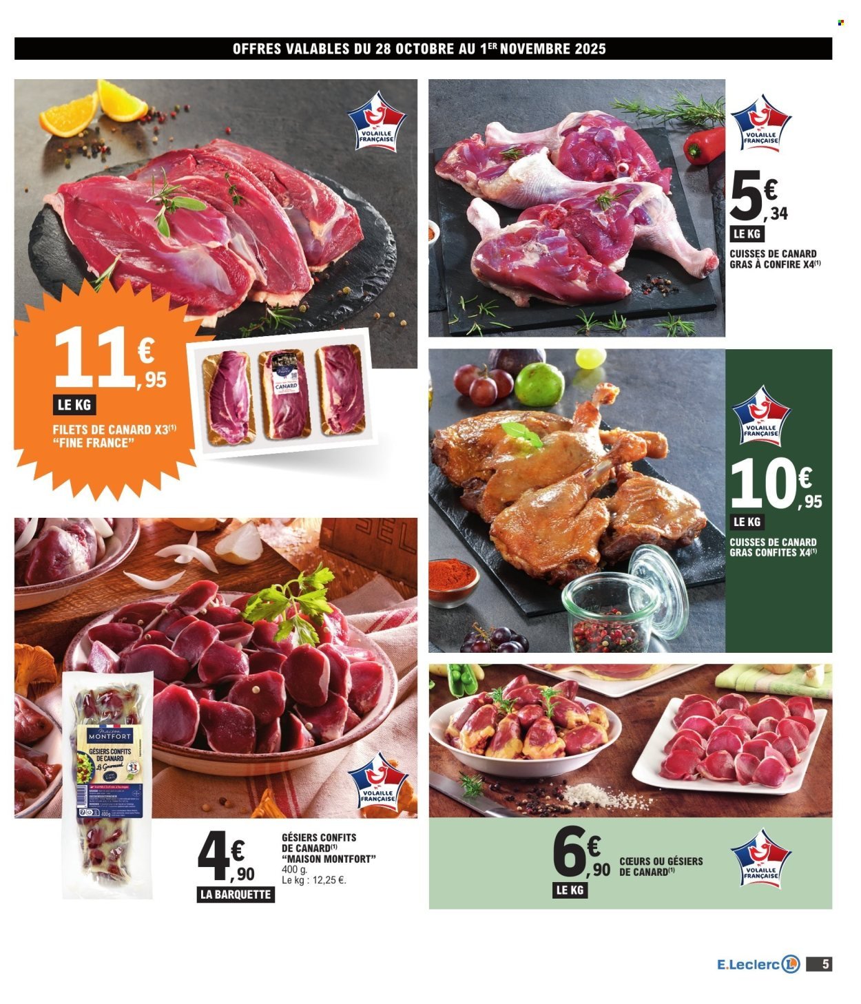 Catalogue E.LECLERC - FOIRE AU GRAS