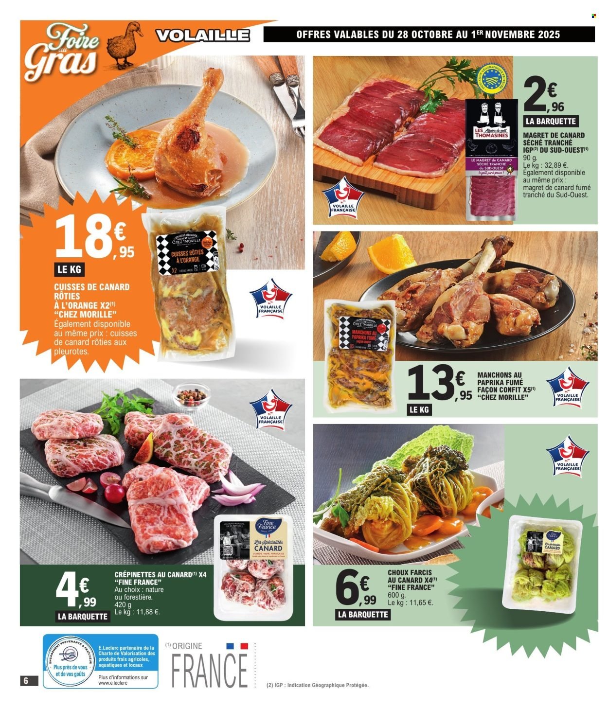 Catalogue E.LECLERC - FOIRE AU GRAS