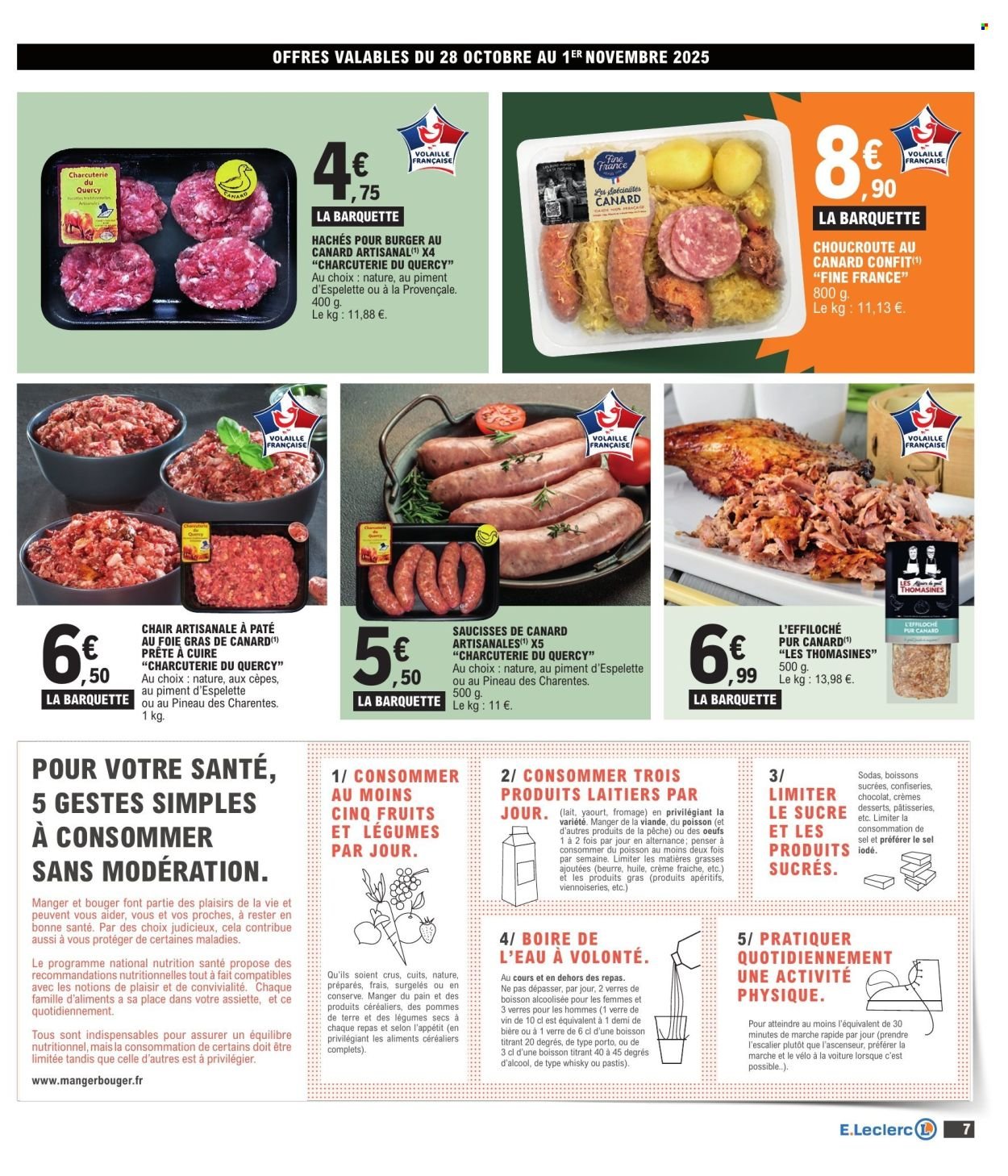 Catalogue E.LECLERC - FOIRE AU GRAS