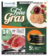 Catalogue E.LECLERC - FOIRE AU GRAS