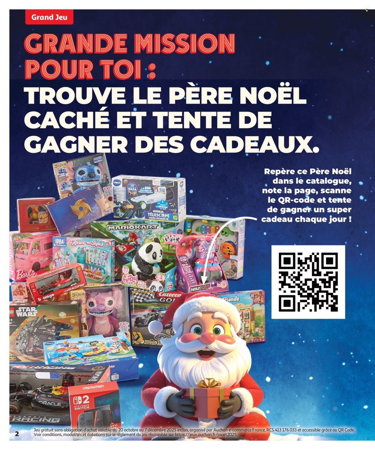 Catalogue AUCHAN - La fabuleuse mission de Noël (2025-10-17 - 2025-12-07)