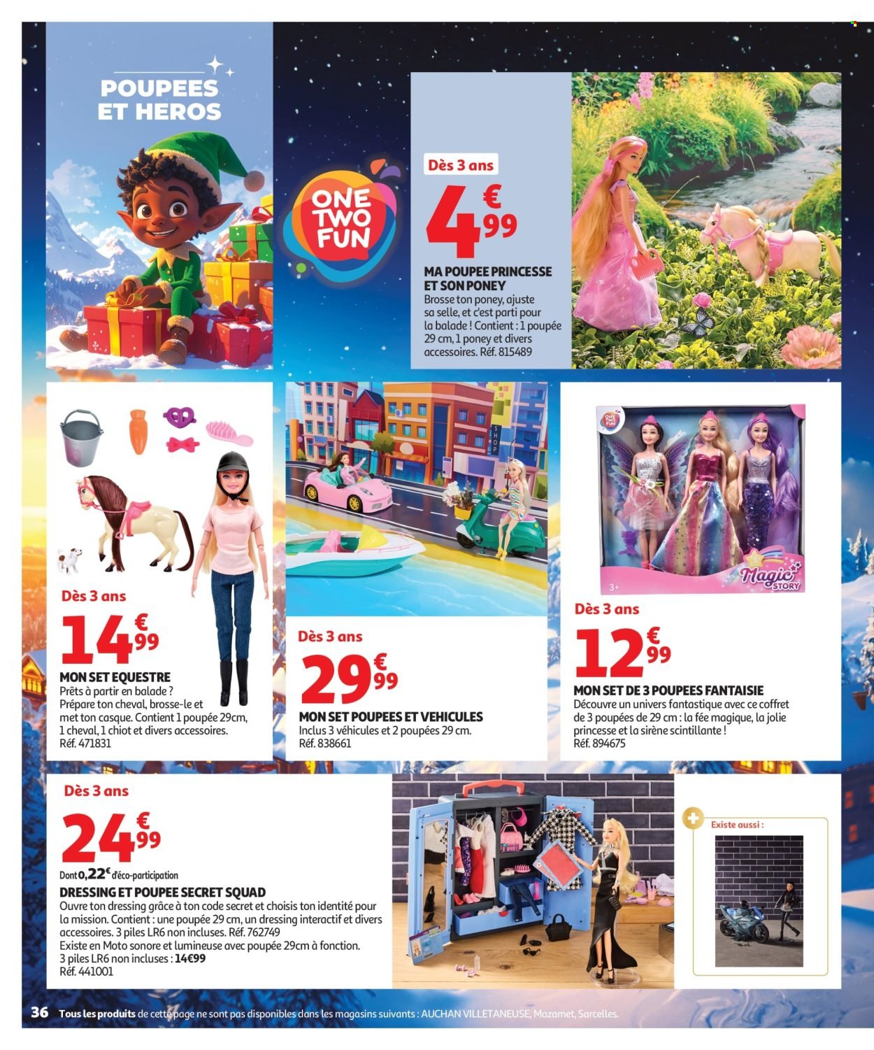 Catalogue AUCHAN - La fabuleuse mission de Noël (2025-10-17 - 2025-12-07)