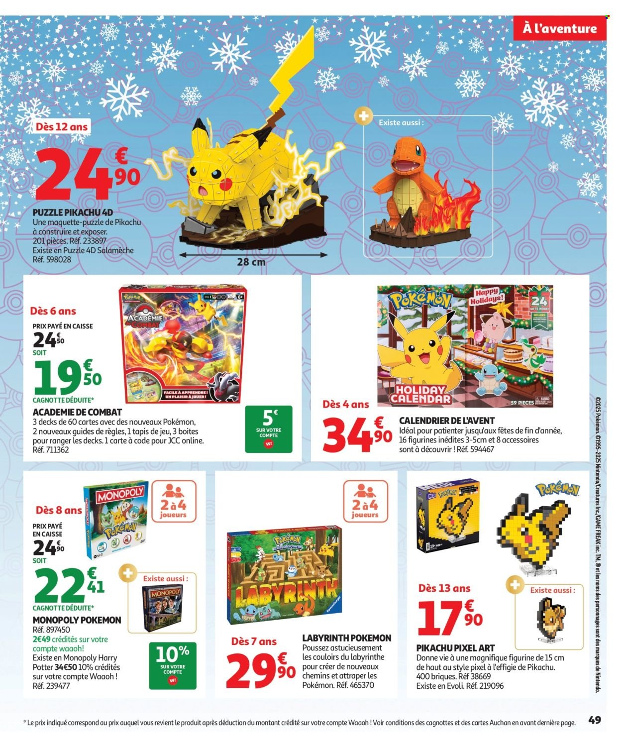 Catalogue AUCHAN - La fabuleuse mission de Noël (2025-10-17 - 2025-12-07)