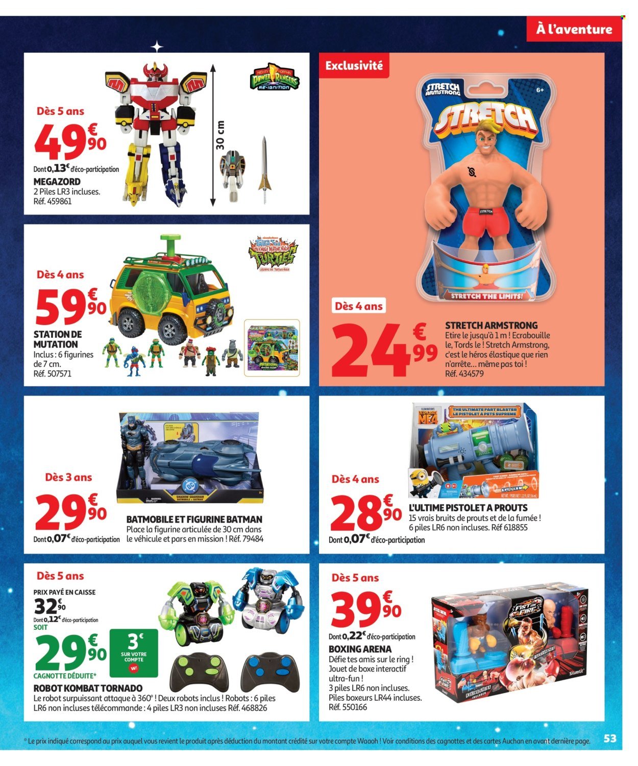 Catalogue AUCHAN - La fabuleuse mission de Noël (2025-10-17 - 2025-12-07)