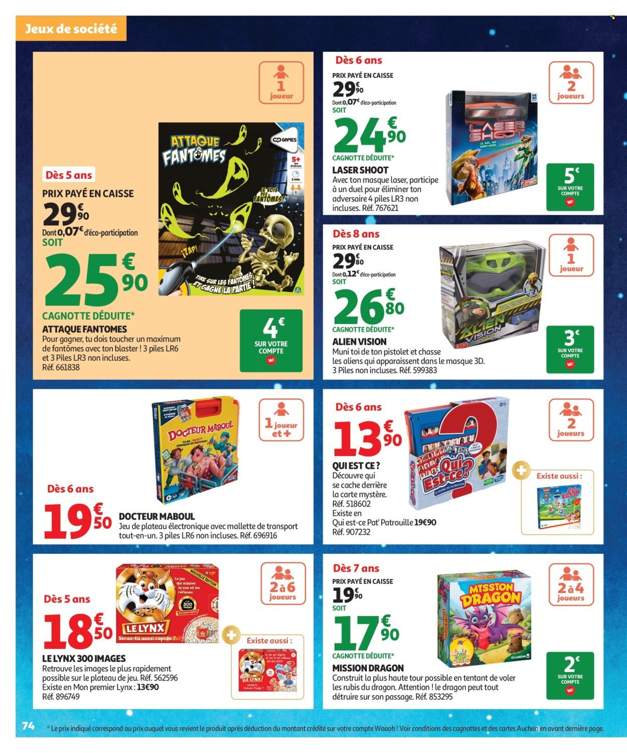 Catalogue AUCHAN - La fabuleuse mission de Noël (2025-10-17 - 2025-12-07)