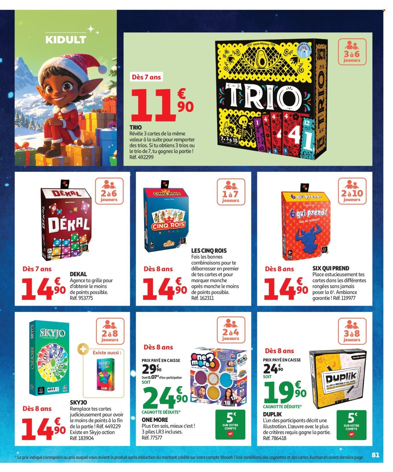 Catalogue AUCHAN - La fabuleuse mission de Noël (2025-10-17 - 2025-12-07)