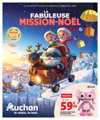 Catalogue AUCHAN - La fabuleuse mission de Noël
