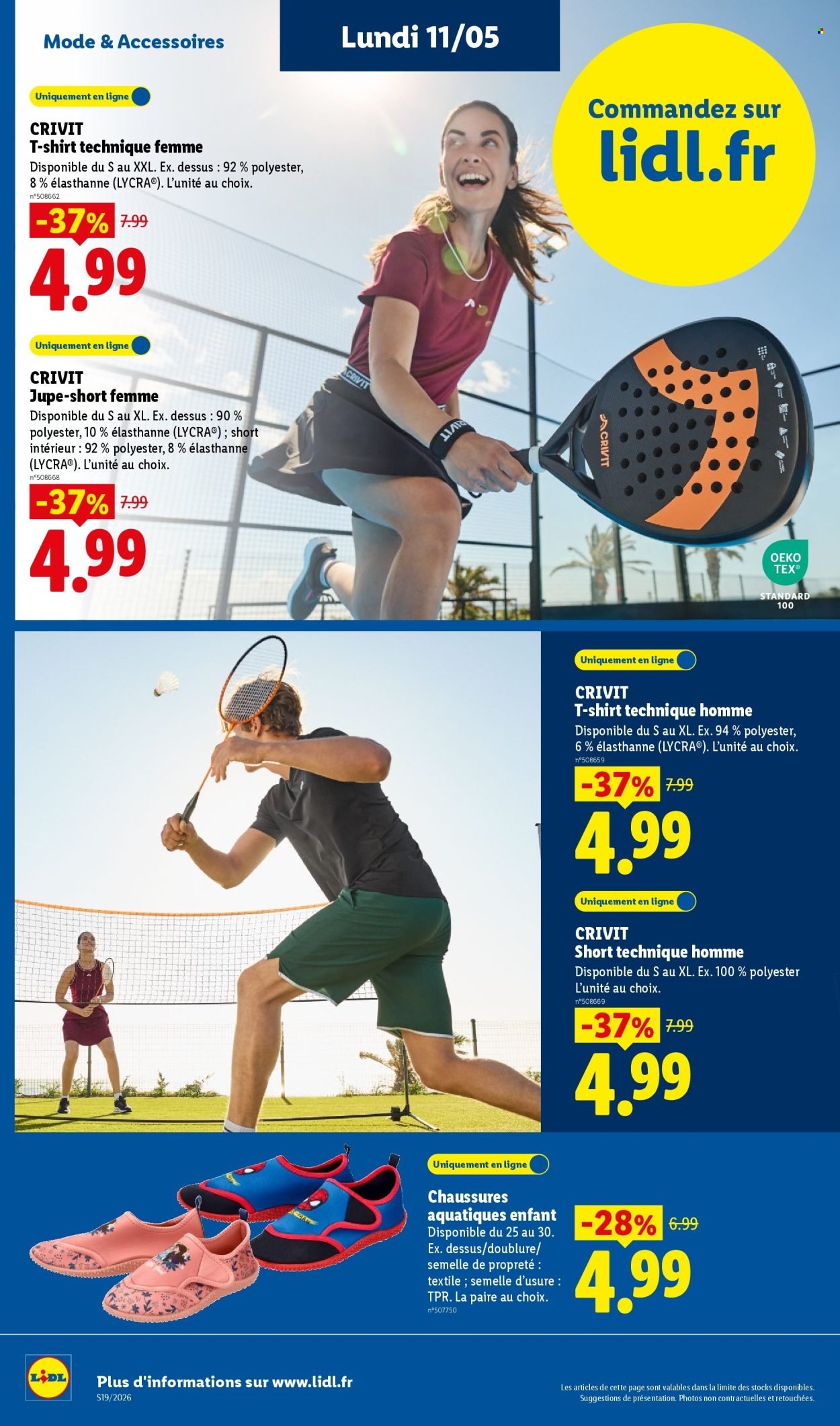 Catalogue LIDL - Les Exclu Web de la semaine (2026-05-11 - 2026-05-14)