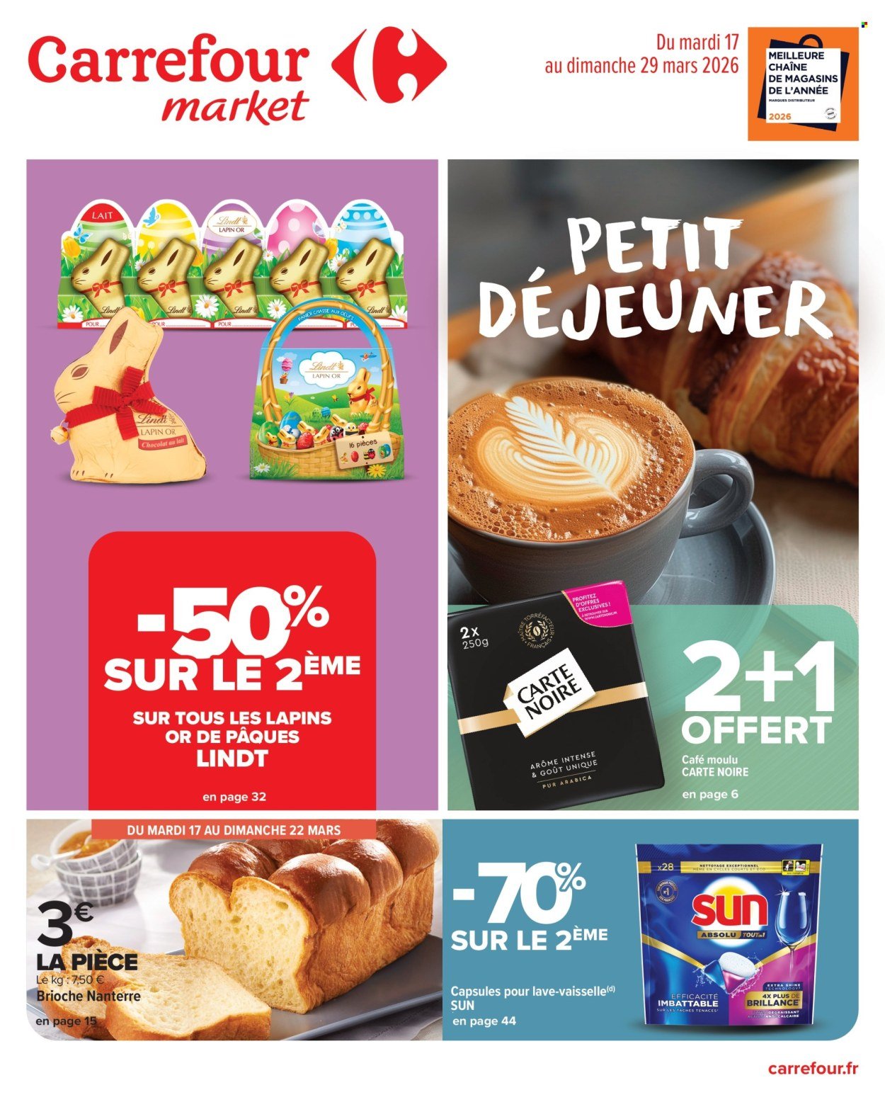 Catalogue CARREFOUR MARKET - PETIT DÉJEUNER