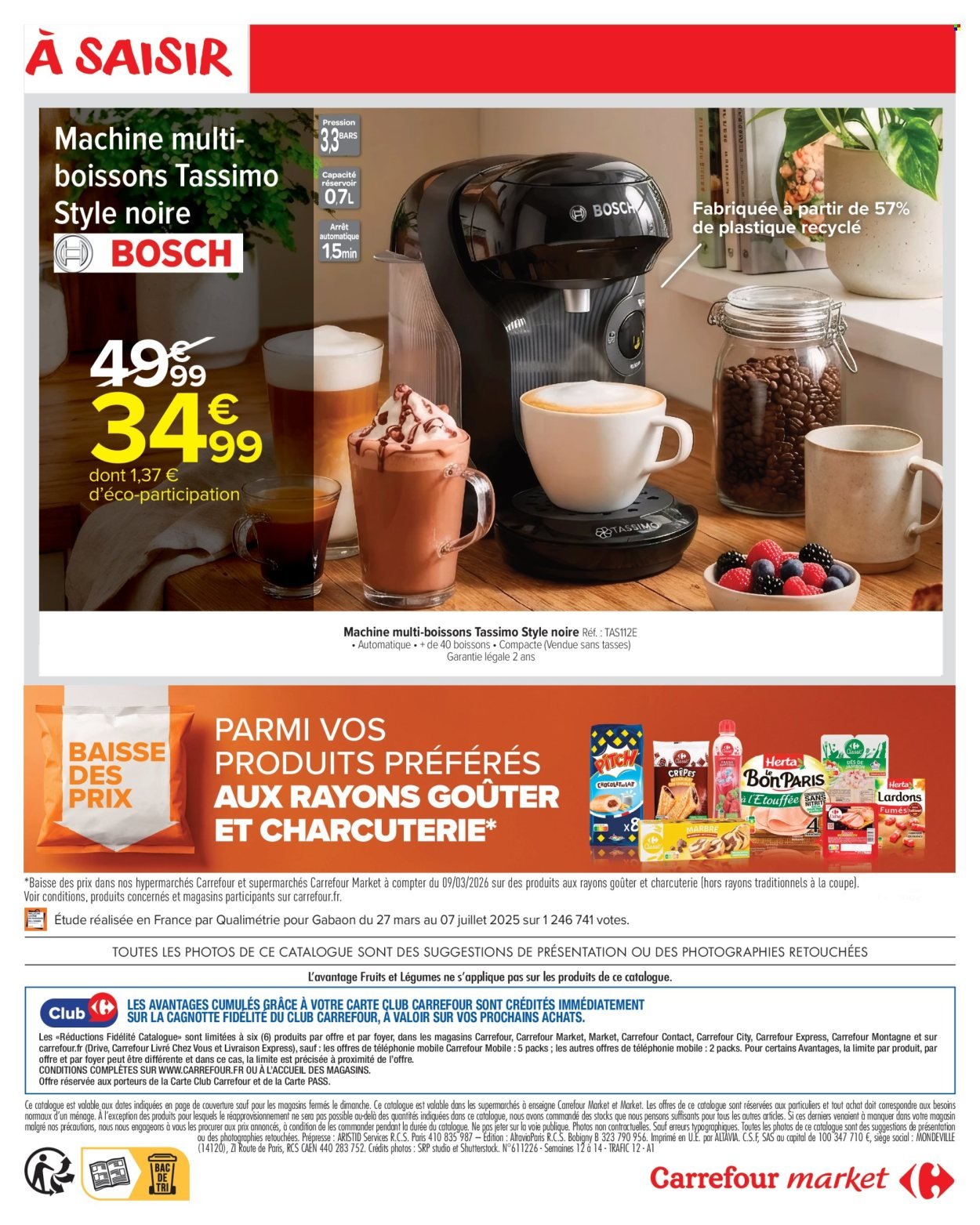 Catalogue CARREFOUR MARKET - PETIT DÉJEUNER (2026-03-17 - 2026-03-29)