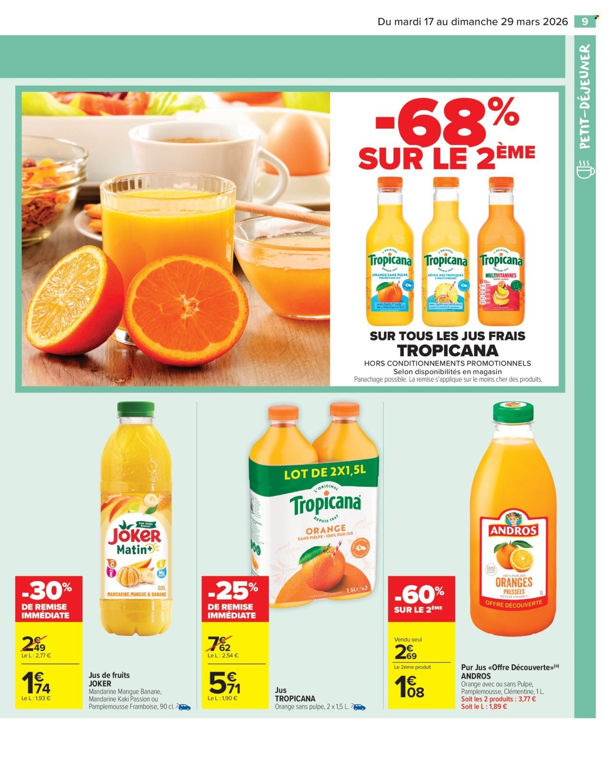 Catalogue CARREFOUR MARKET - PETIT DÉJEUNER (2026-03-17 - 2026-03-29)