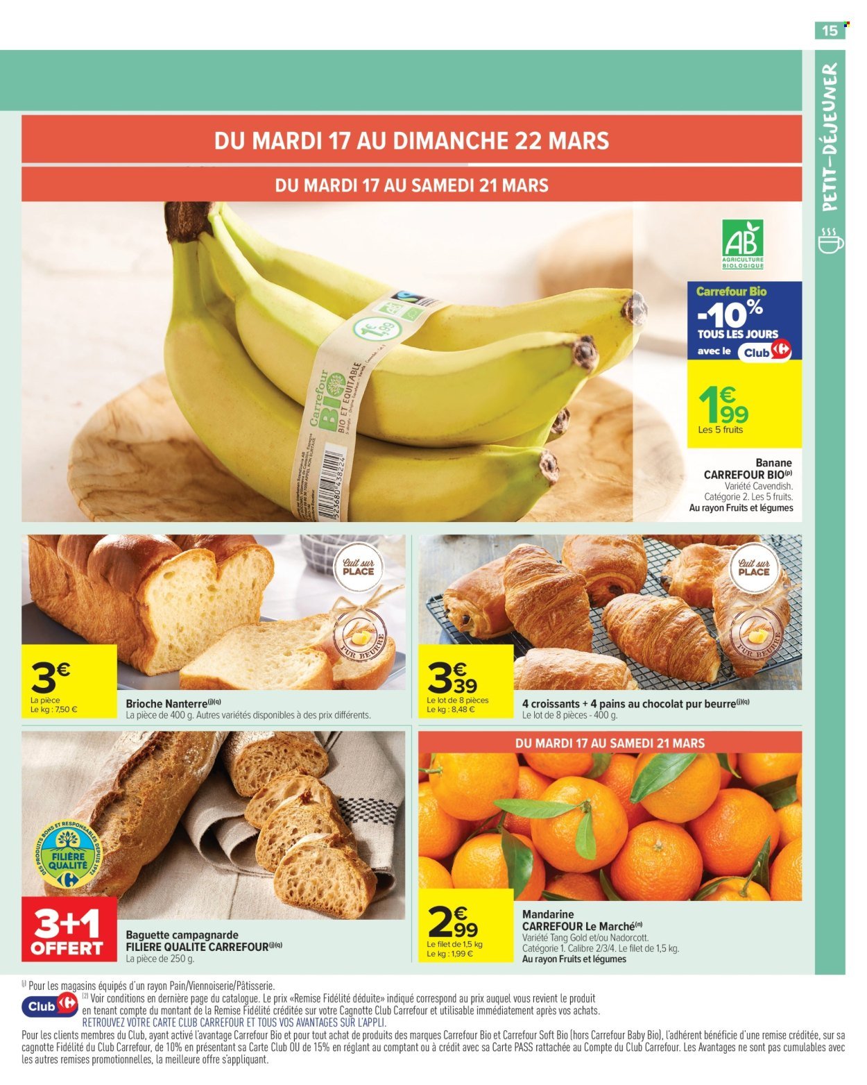 Catalogue CARREFOUR MARKET - PETIT DÉJEUNER (2026-03-17 - 2026-03-29)