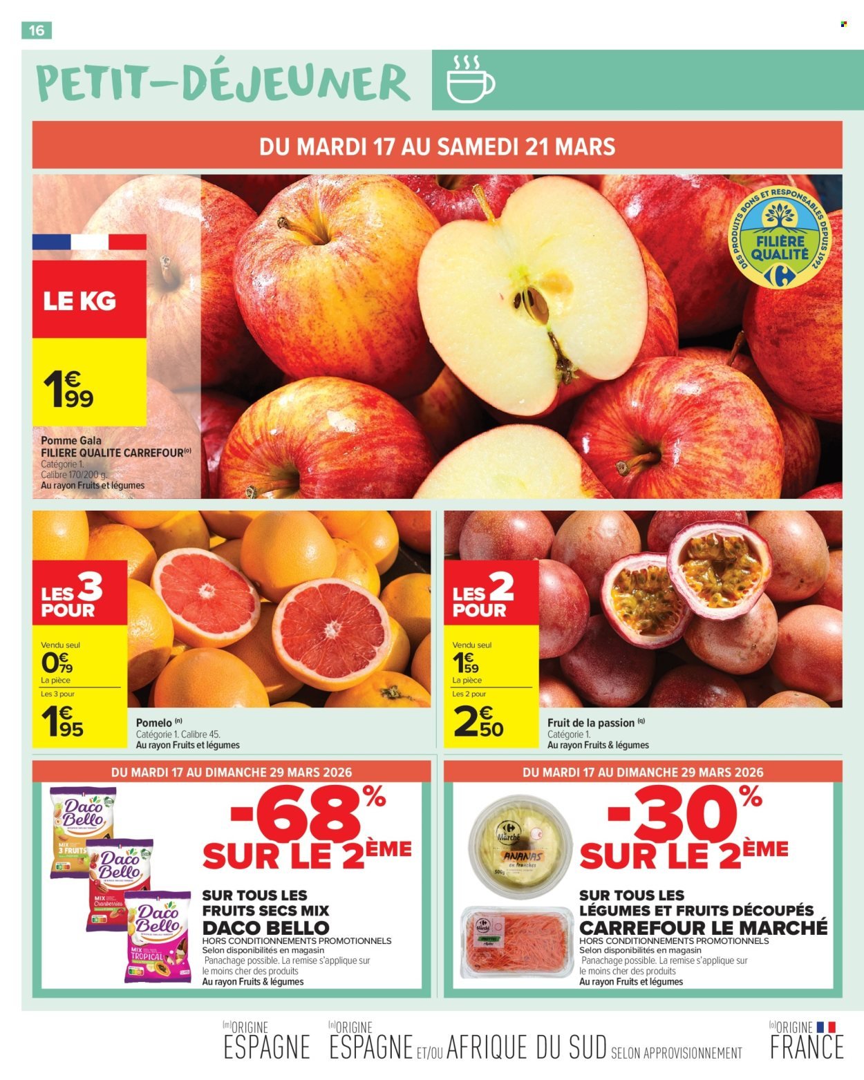 Catalogue CARREFOUR MARKET - PETIT DÉJEUNER (2026-03-17 - 2026-03-29)