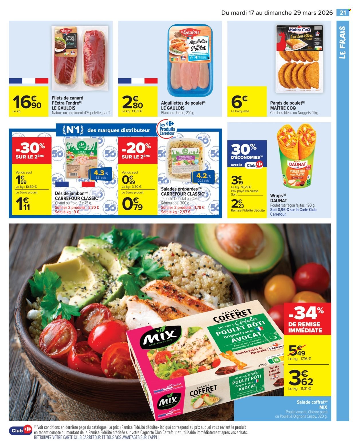 Catalogue CARREFOUR MARKET - PETIT DÉJEUNER (2026-03-17 - 2026-03-29)