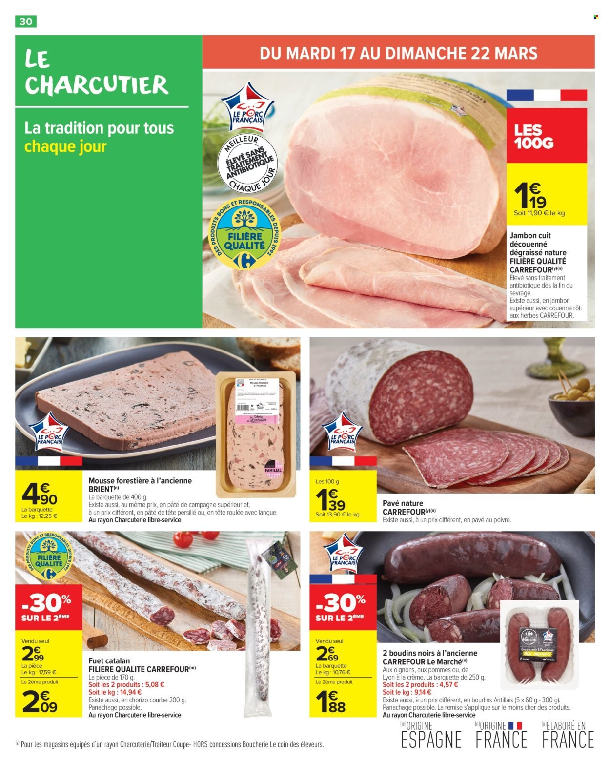 Catalogue CARREFOUR MARKET - PETIT DÉJEUNER (2026-03-17 - 2026-03-29)