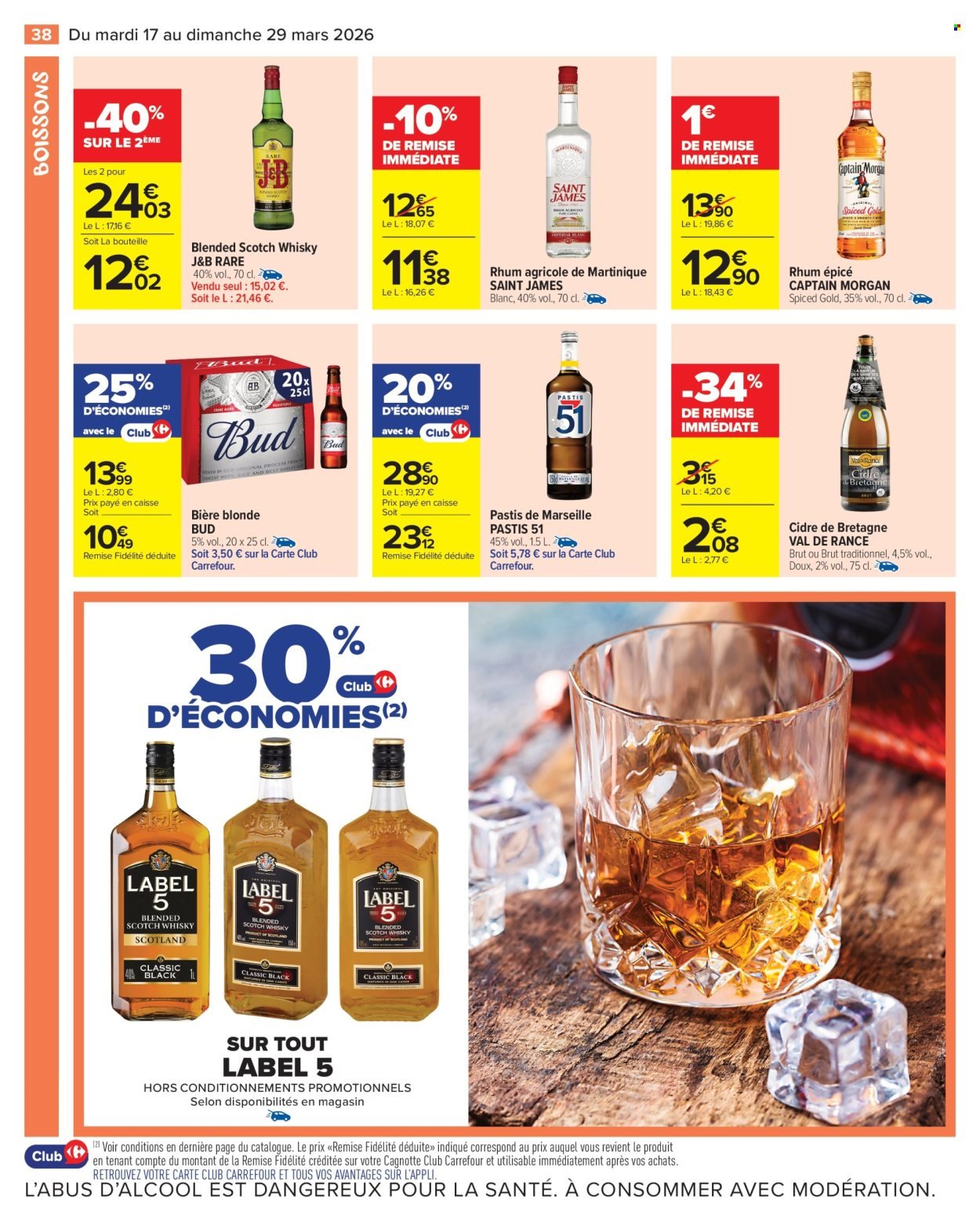 Catalogue CARREFOUR MARKET - PETIT DÉJEUNER (2026-03-17 - 2026-03-29)