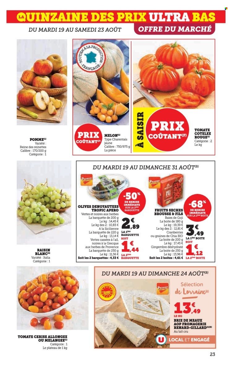 Catalogue SUPER U - Quinzaine des prix ultra bas Spécial rentrée (2025-08-19 - 2025-08-31)