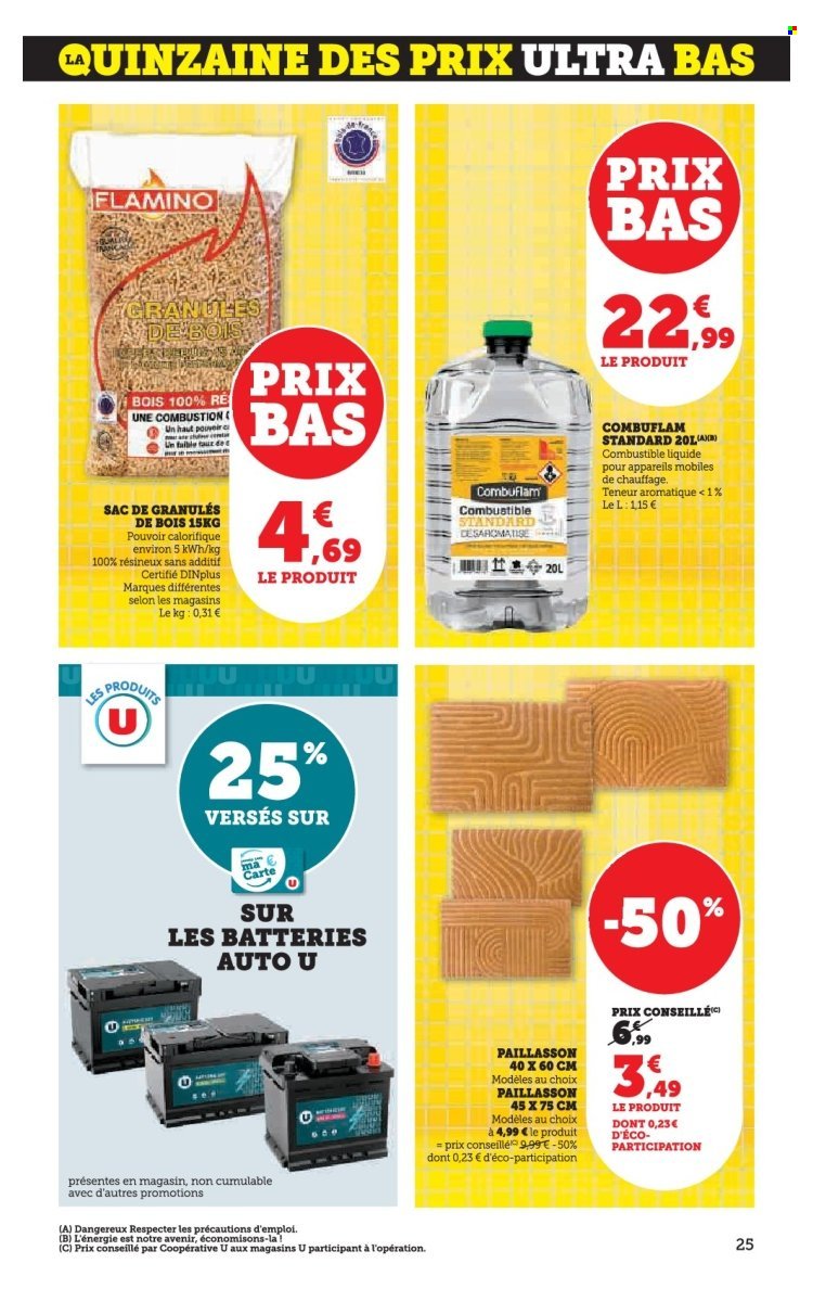 Catalogue SUPER U - Quinzaine des prix ultra bas Spécial rentrée (2025-08-19 - 2025-08-31)