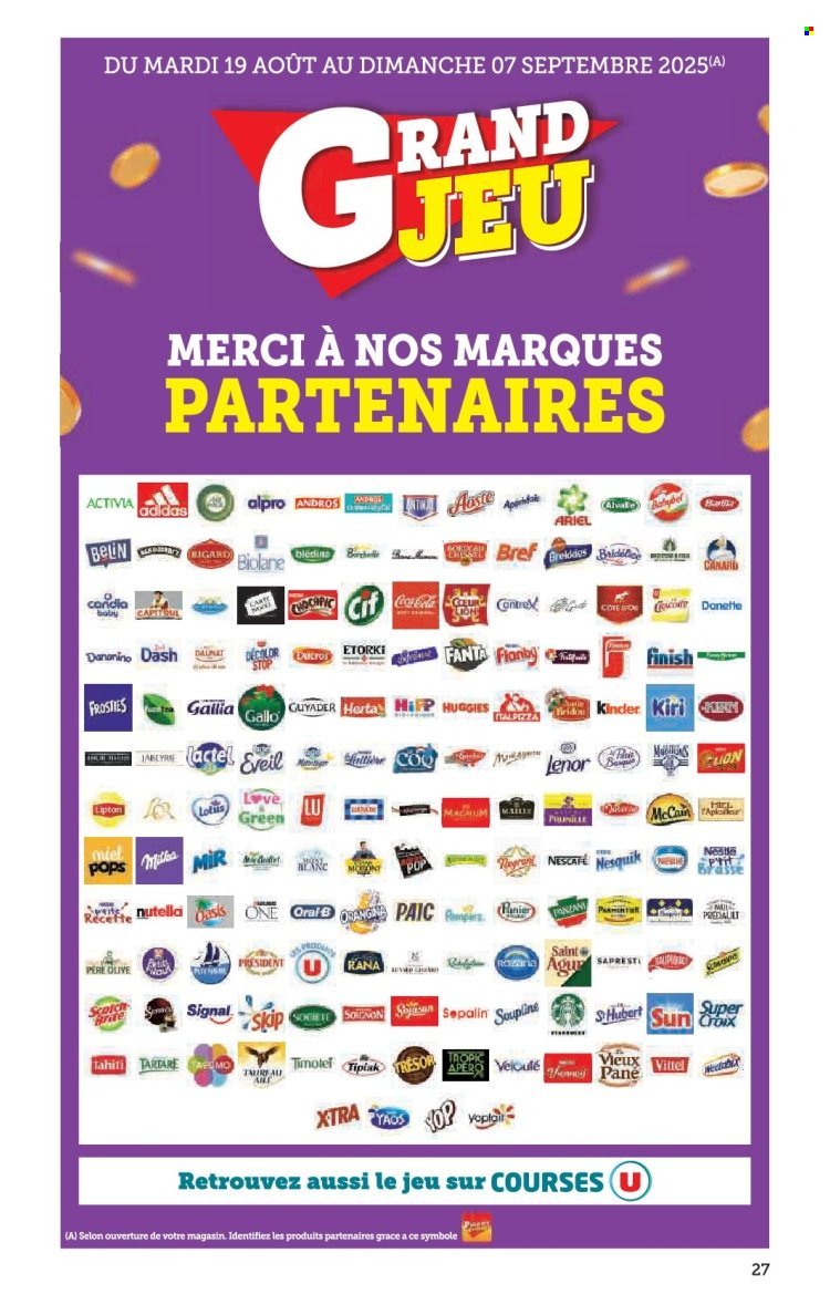 Catalogue SUPER U - Quinzaine des prix ultra bas Spécial rentrée (2025-08-19 - 2025-08-31)