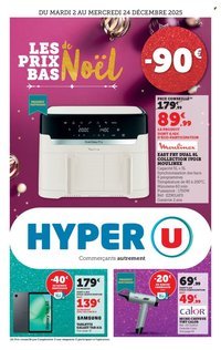 Catalogue HYPER U - Noël à prix bas (2025-12-02 - 2025-12-24)