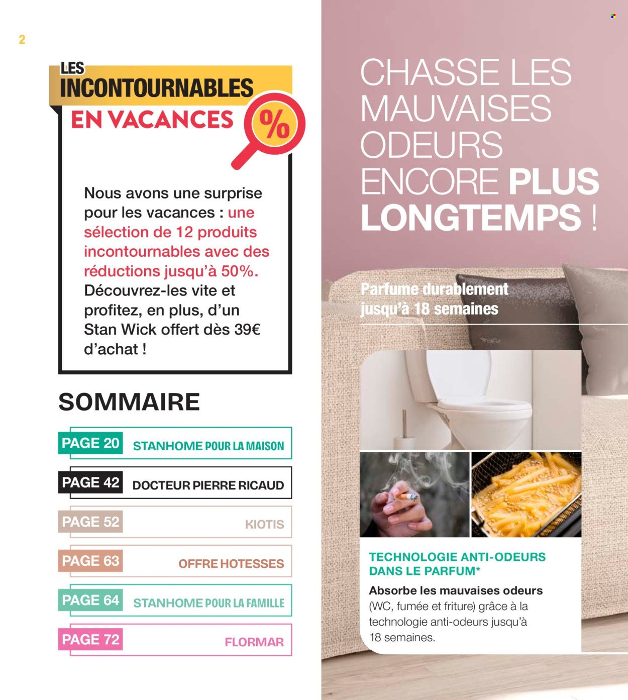 Catalogue STANHOME - Les incontournables en vacances (2025-08-04 - 2025-08-24)