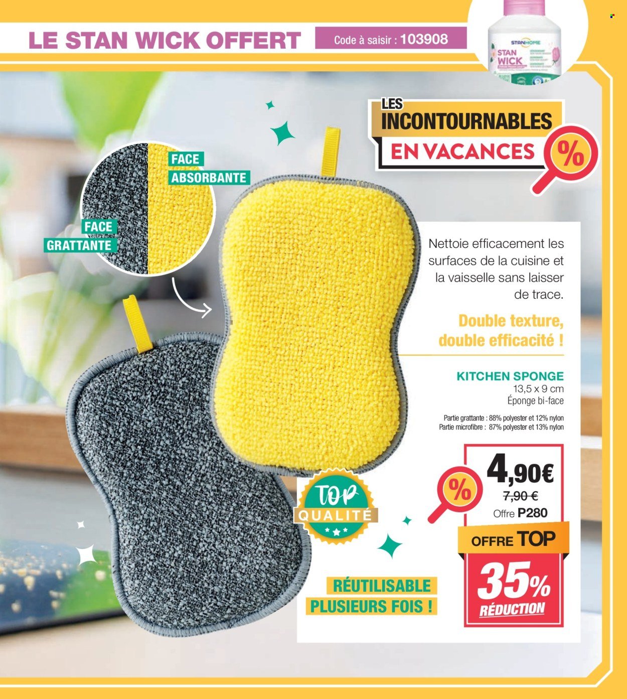 Catalogue STANHOME - Les incontournables en vacances (2025-08-04 - 2025-08-24)