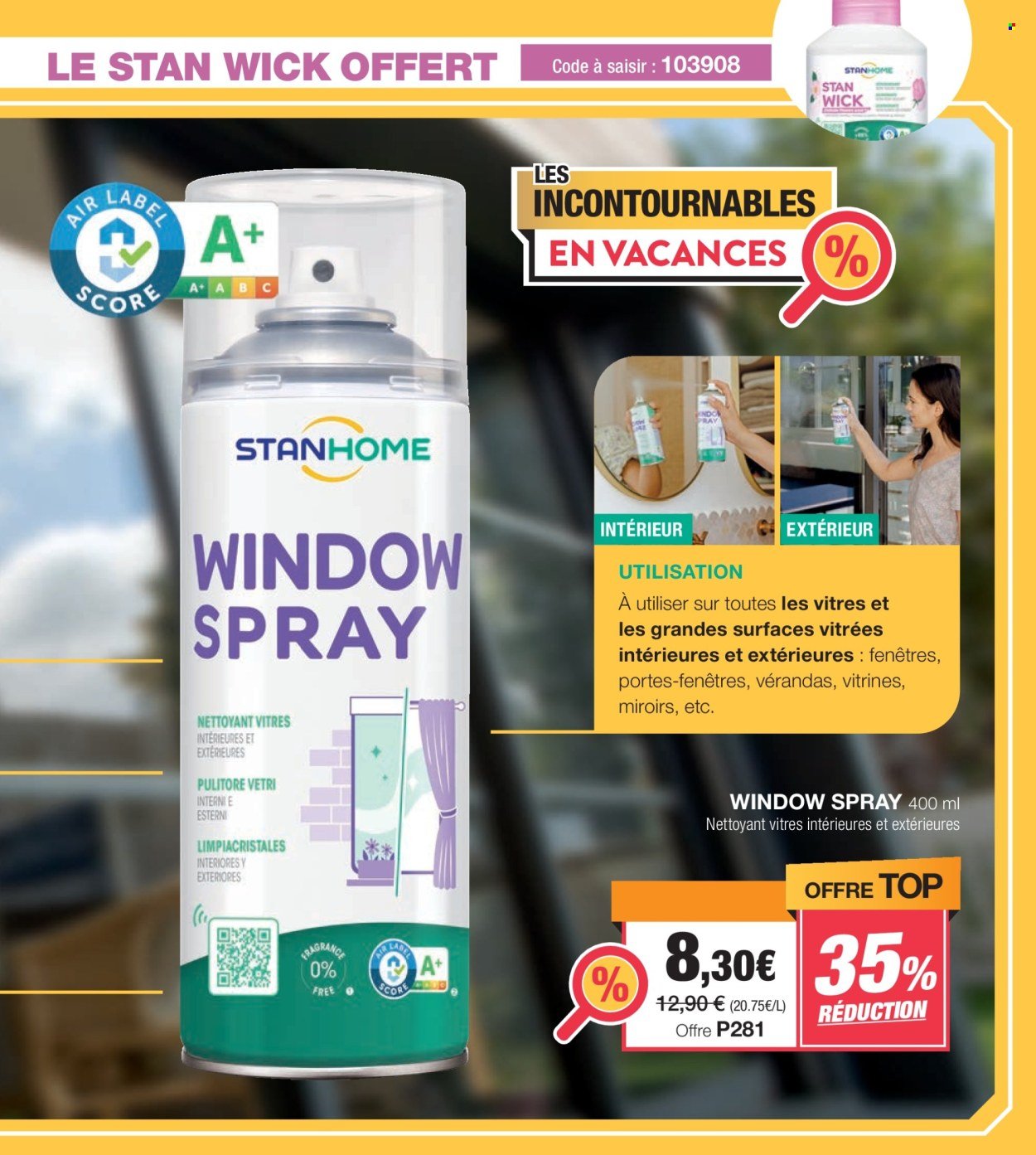 Catalogue STANHOME - Les incontournables en vacances (2025-08-04 - 2025-08-24)