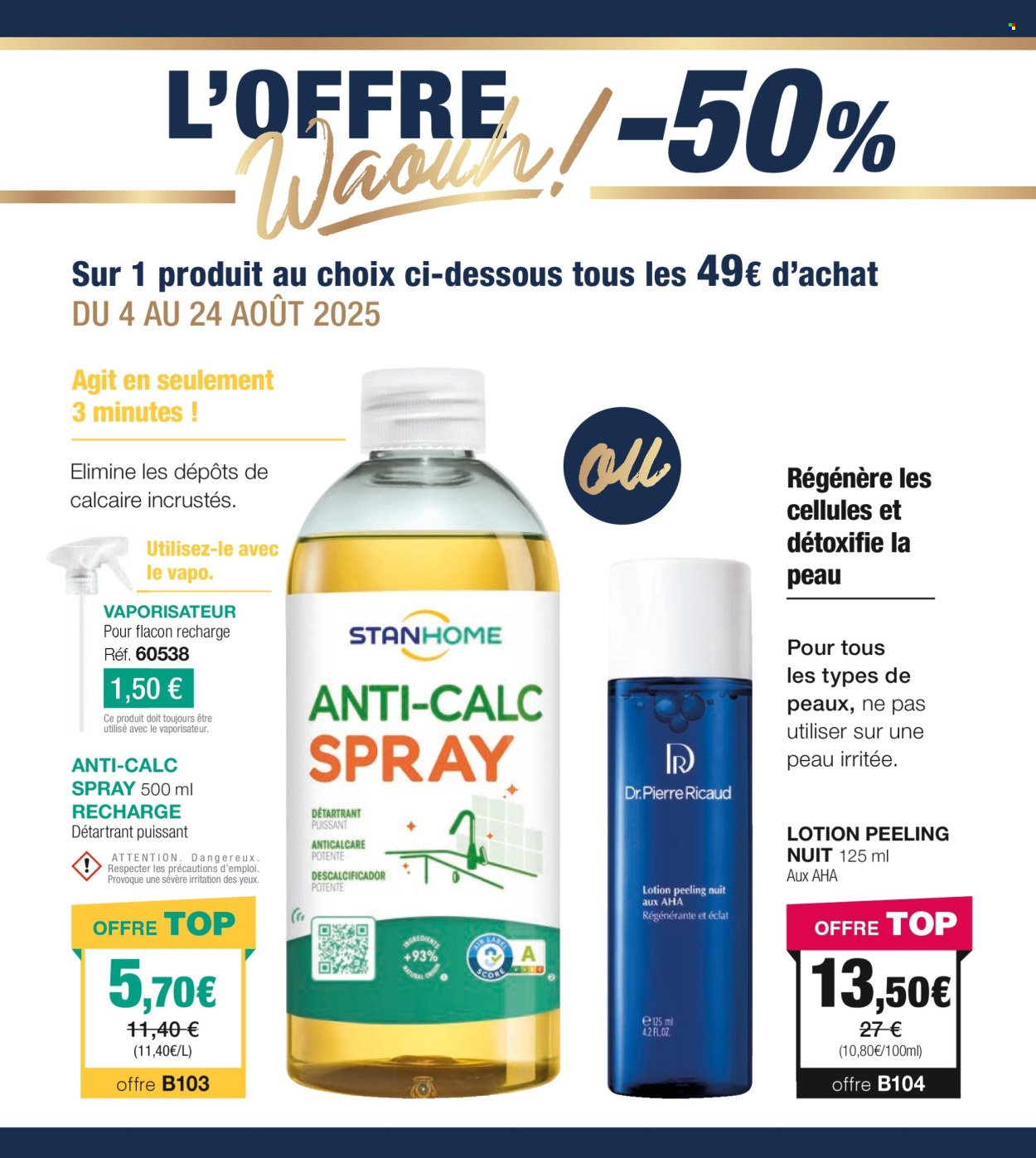 Catalogue STANHOME - Les incontournables en vacances (2025-08-04 - 2025-08-24)