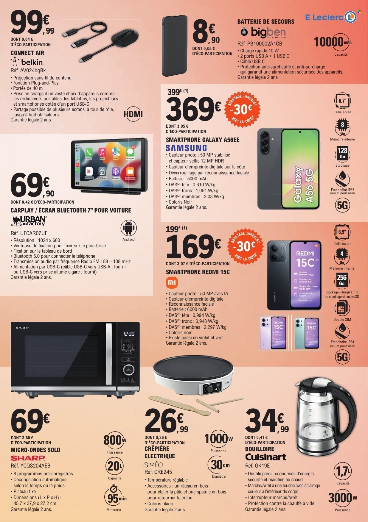 Catalogue E.LECLERC - BONS PLANS OCTOBRE 2026