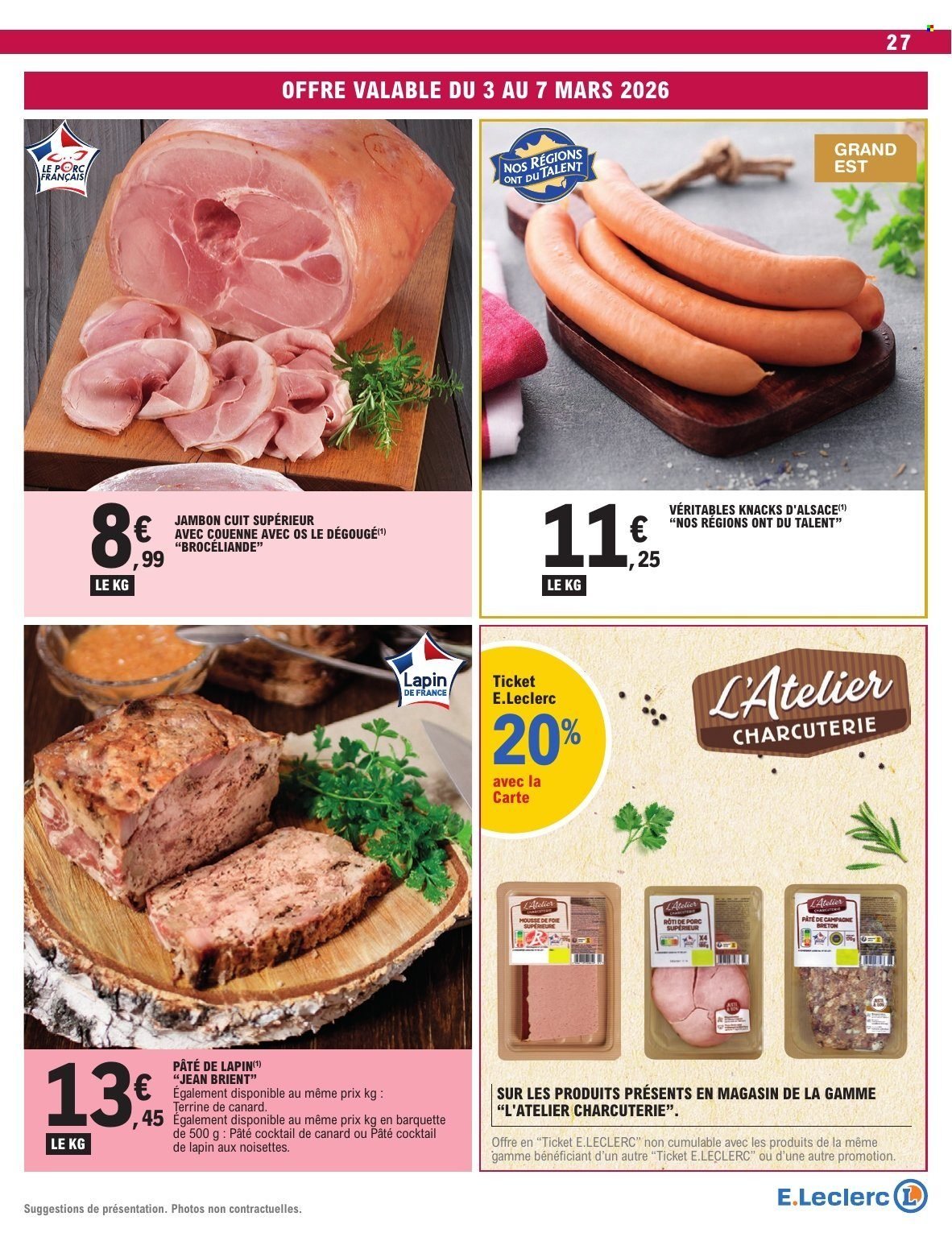 Catalogue E.LECLERC - DEPENSER MOINS (2026-03-03 - 2026-03-14)