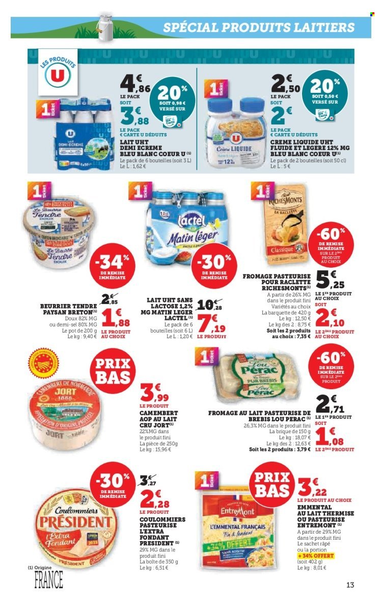 Catalogue SUPER U - Les prix bas de la semaine (2025-09-16 - 2025-09-28)
