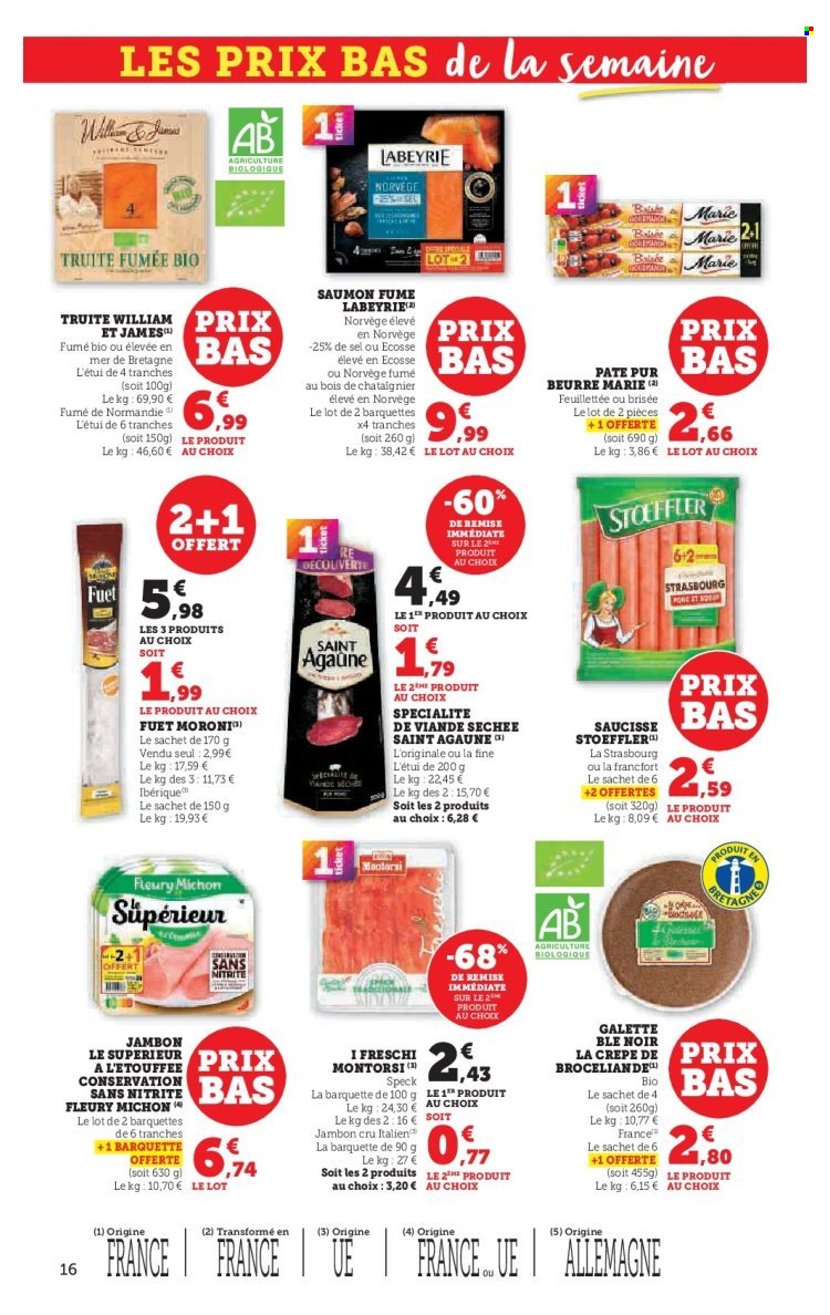 Catalogue SUPER U - Les prix bas de la semaine (2025-09-16 - 2025-09-28)