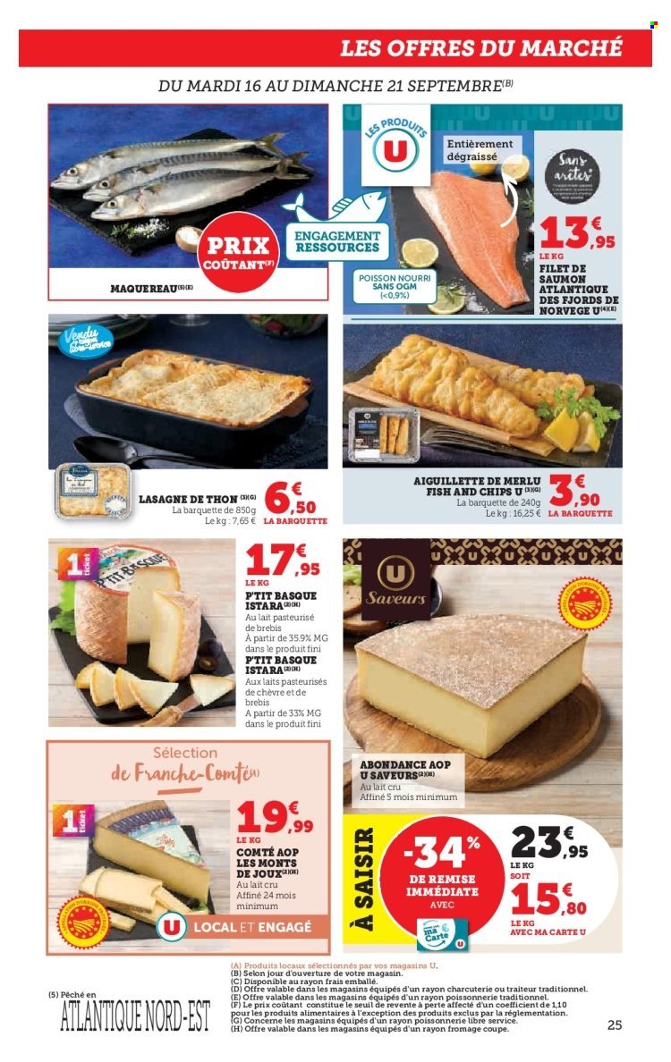 Catalogue SUPER U - Les prix bas de la semaine (2025-09-16 - 2025-09-28)