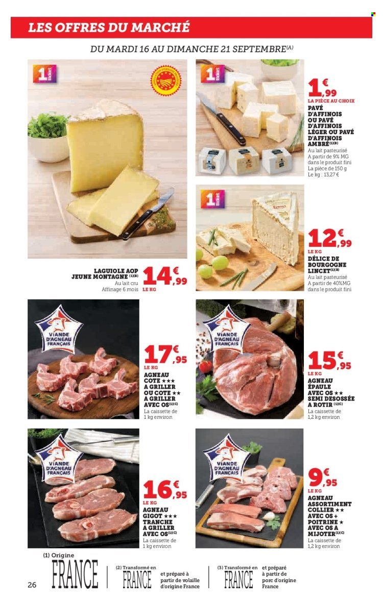 Catalogue SUPER U - Les prix bas de la semaine (2025-09-16 - 2025-09-28)
