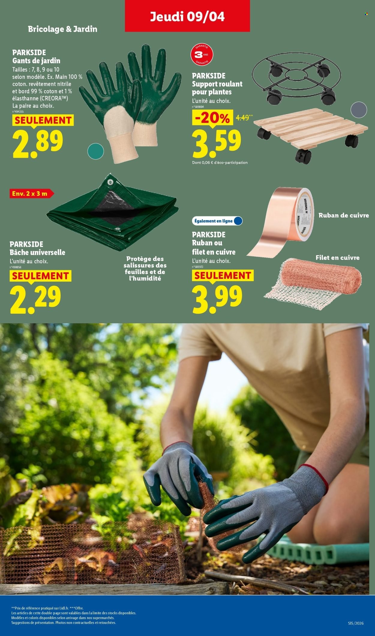 Catalogue LIDL - Les bonnes affaires de la semaine (2026-04-09 - 2026-04-13)