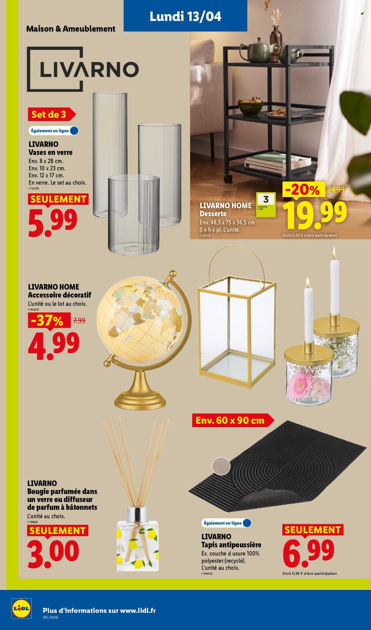 Catalogue LIDL - Les bonnes affaires de la semaine (2026-04-09 - 2026-04-13)