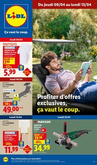 Catalogue LIDL - Les bonnes affaires de la semaine