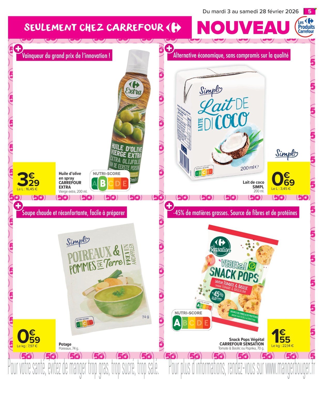 Catalogue CARREFOUR MARKET - LES NOUVEAUTÉS CARREFOUR