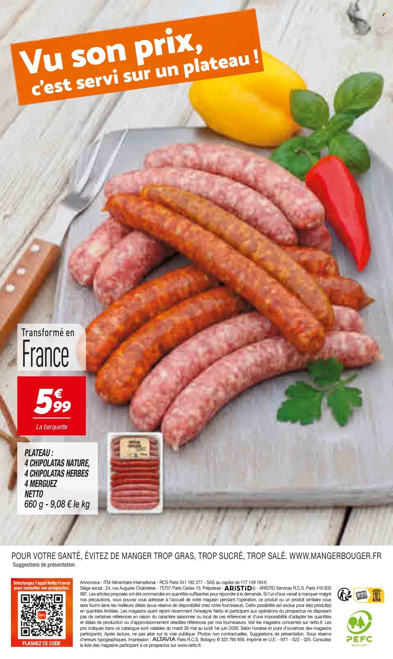 Catalogue NETTO - C'est du propre ! (2026-05-26 - 2026-06-01)
