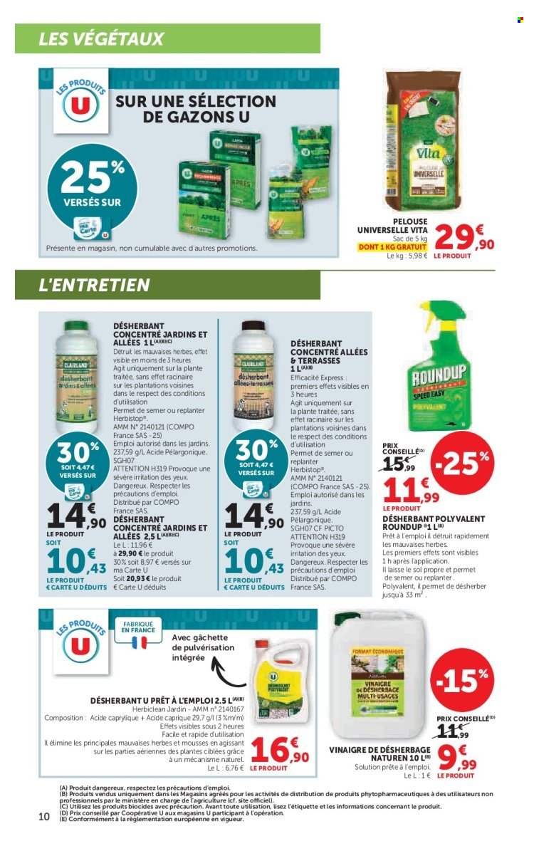 Catalogue SUPER U - Le jardin à prix bas
