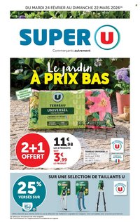 Catalogue SUPER U - Le jardin à prix bas