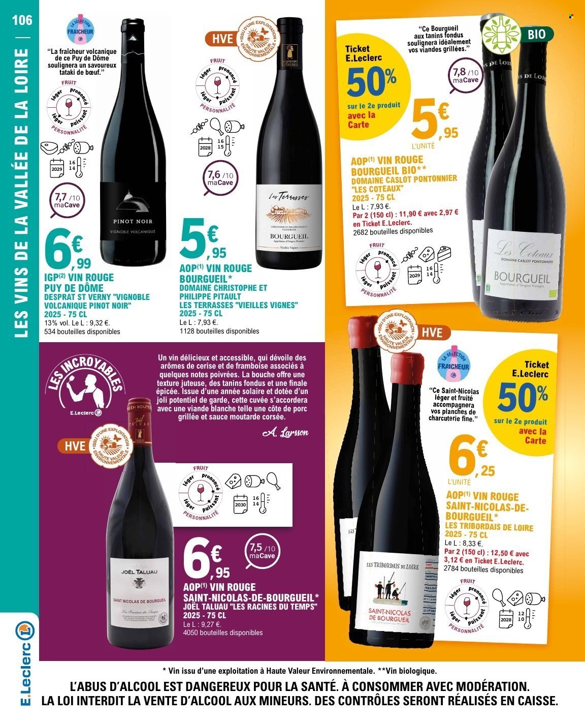 Catalogue E.LECLERC - FOIRE AUX VINS