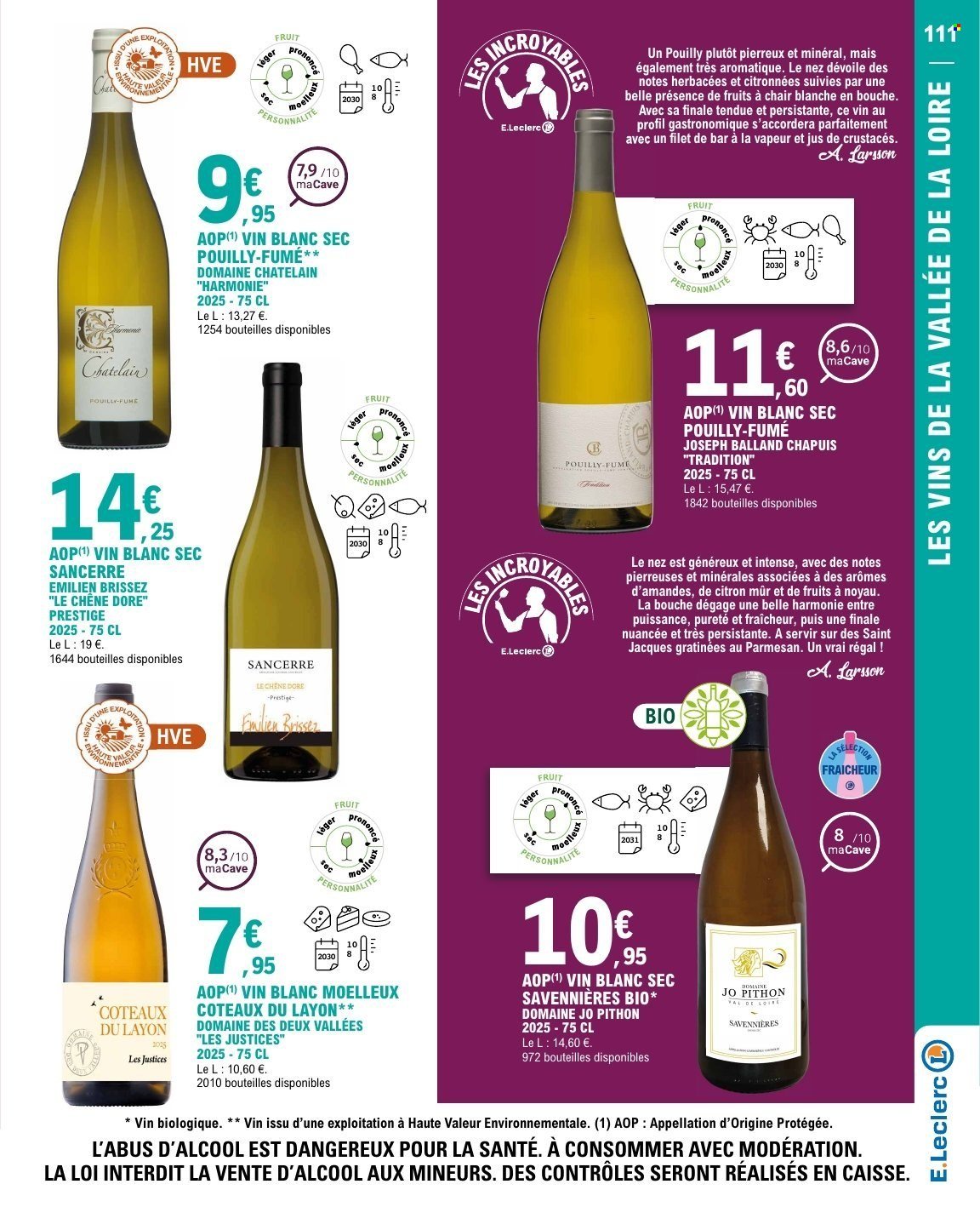 Catalogue E.LECLERC - FOIRE AUX VINS