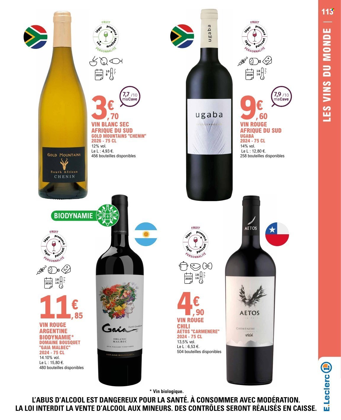 Catalogue E.LECLERC - FOIRE AUX VINS