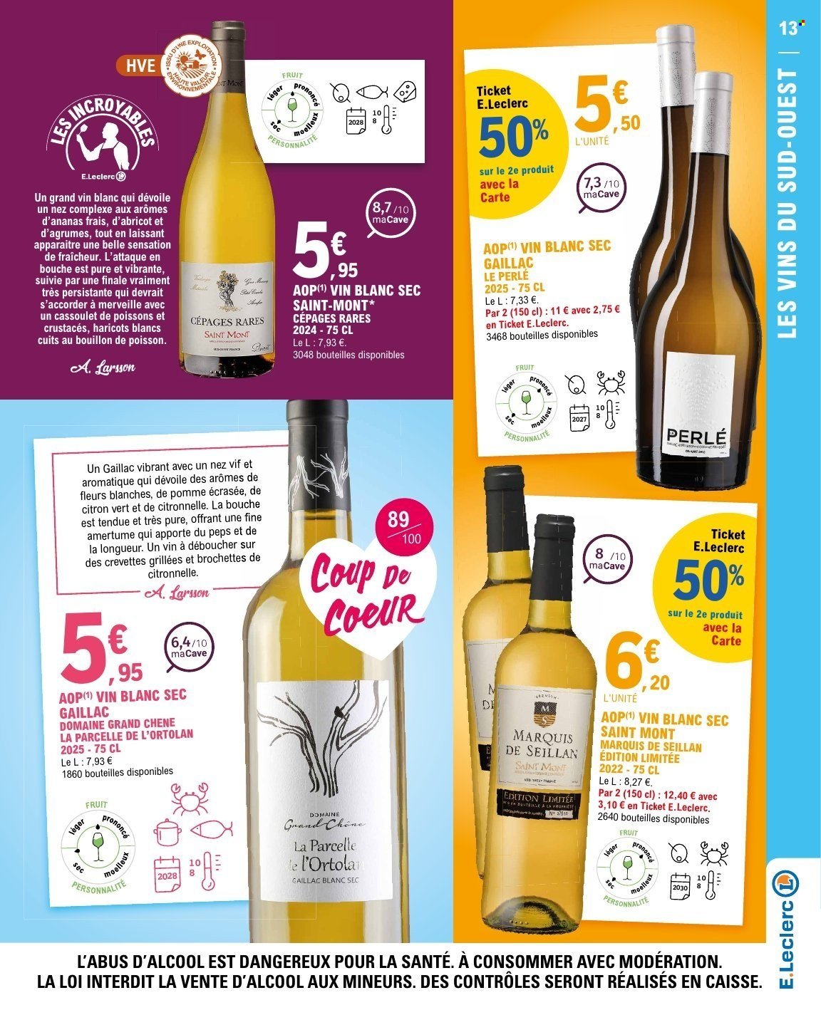 Catalogue E.LECLERC - FOIRE AUX VINS