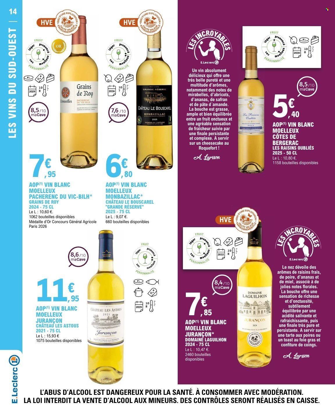 Catalogue E.LECLERC - FOIRE AUX VINS